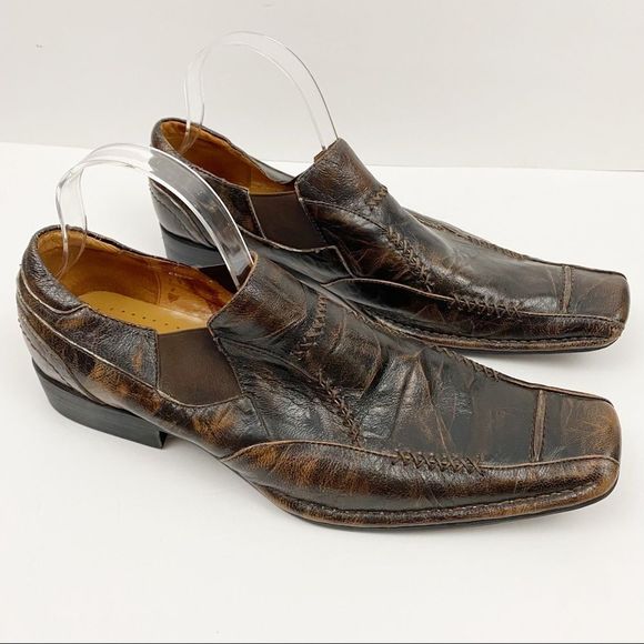 Steve Madden • Savvoy Leather Shoes - Picture 1 of 9